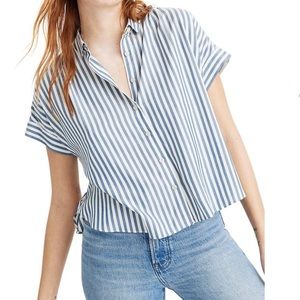 Madewell striped blouse